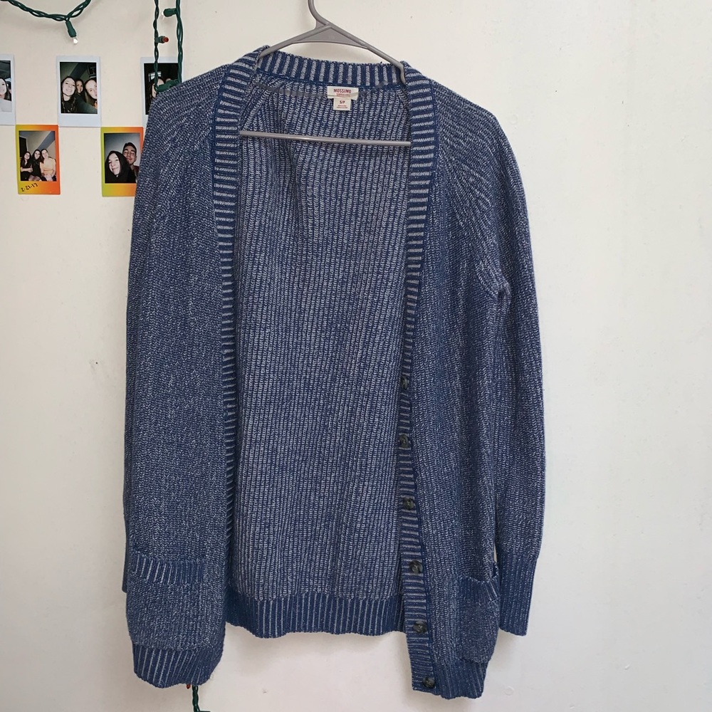 Blue Cardigan